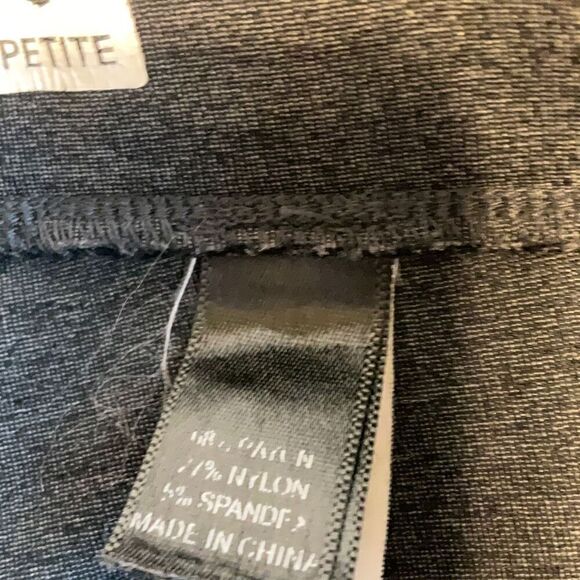 Betabrand  Charcoal Grey Straight Leg, Small Petite - Picture 4 of 6